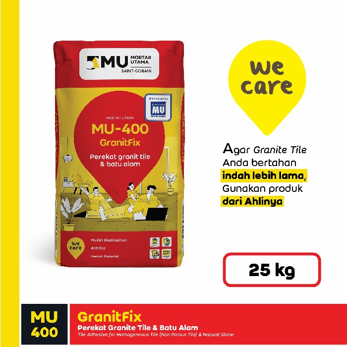 PEREKAT LANTAI GRANIT MU-400 GRANITFIX (25KG)