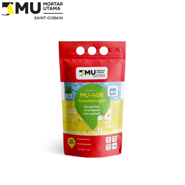 NAT KERAMIK MU-408 POWERBATHROOM (1KG) - SUPER WHITE