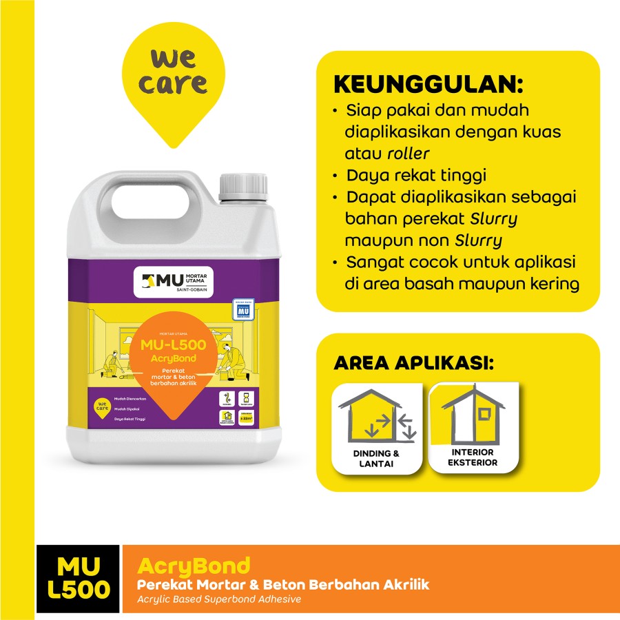 BONDING AGENT MU-L500 ACRYBOND - 900 ml