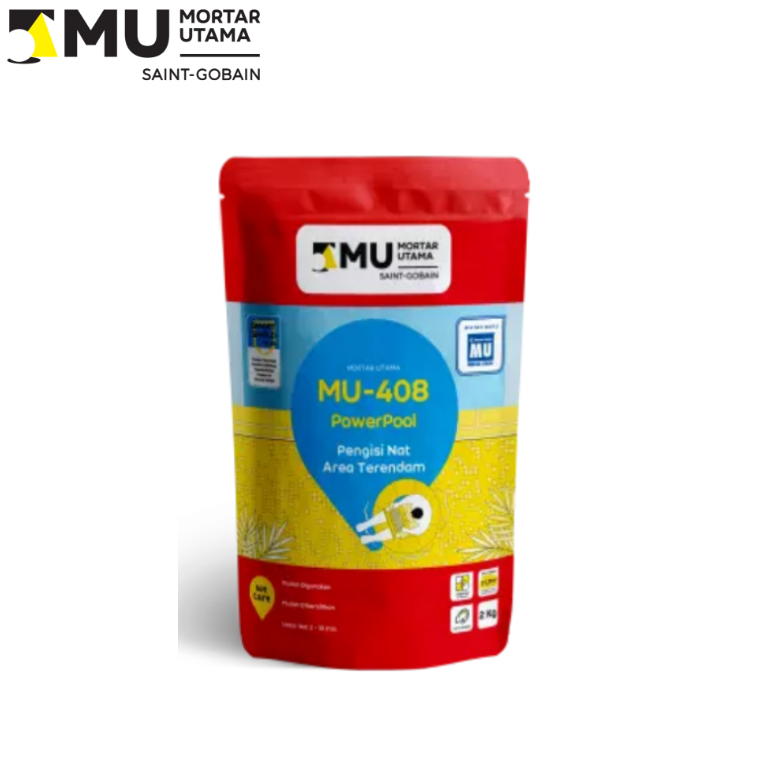 NAT KERAMIK TERENDAM MU-408 POWERPOOL (2KG) - PEACE BLUE