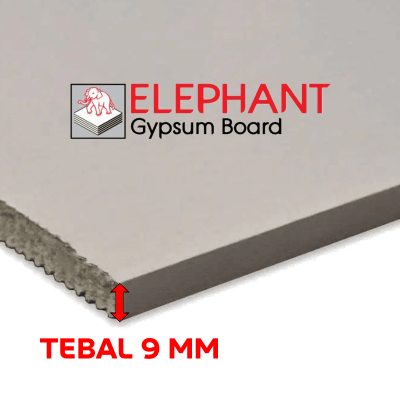 PAPAN GIPSUM ELEPHANT® STANDARD - 9 MM