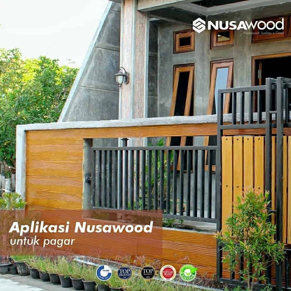 PLANK SEMEN NUSAWOOD MOTIF KAYU - 3000X200X8 mm