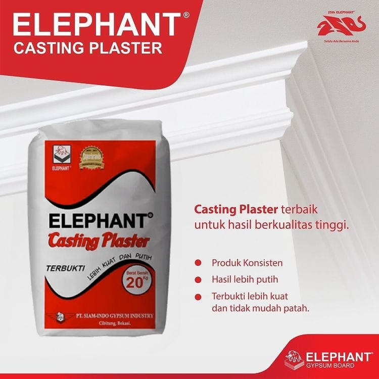 CASTING PLASTER ELEPHANT® 20KG