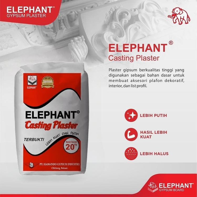 CASTING PLASTER ELEPHANT® 20KG